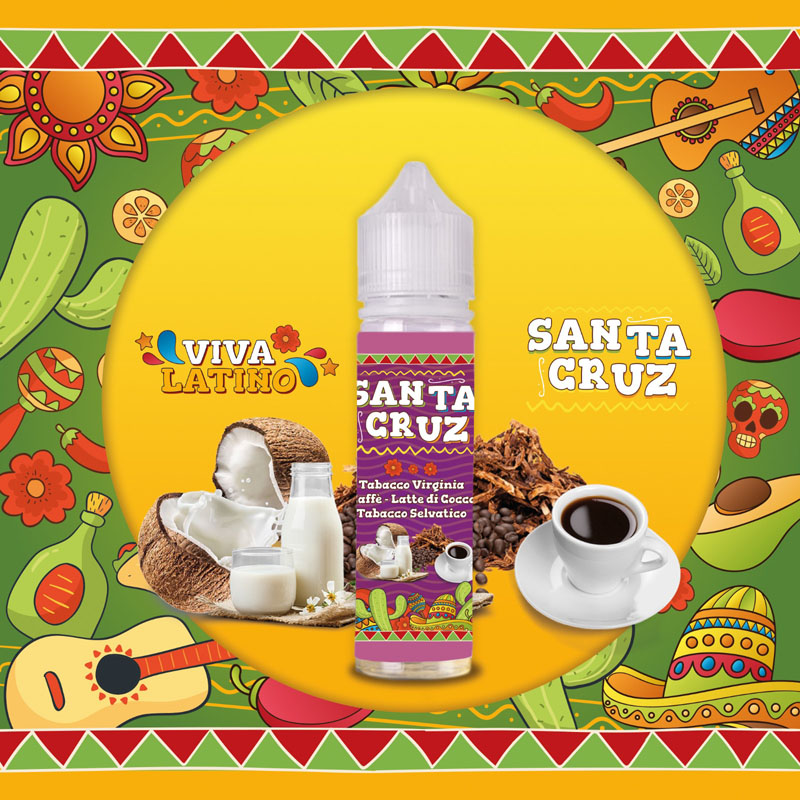 Santa Cruz Viva Latino Concentrated Aroma 20 ml by Nitid Smo